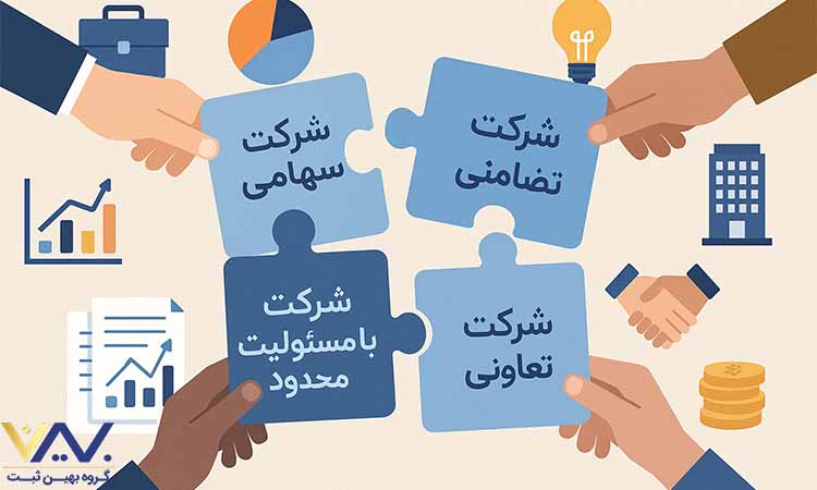 انواع شرکت‌ های تجاری در ایران
