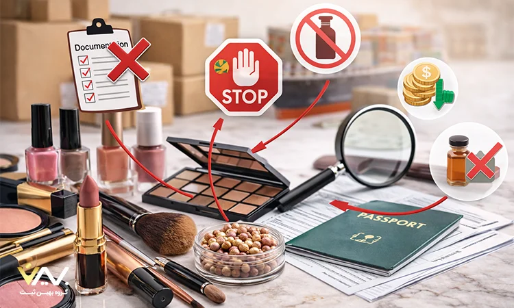 کارت بازرگانی برای واردات لوازم آرایشی اشتباهات رایج وارد کنندگان لوازم آرایشی